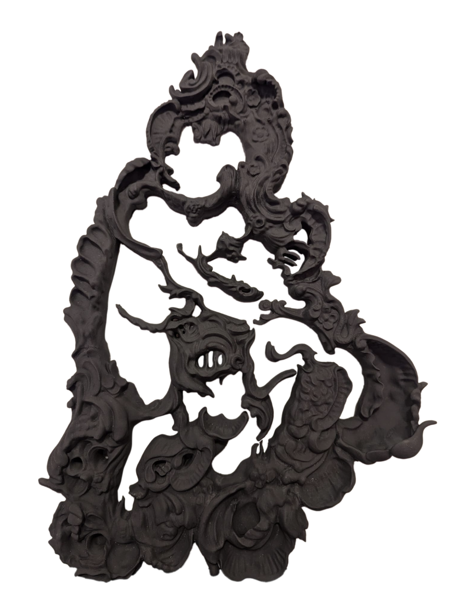 Tactile Christ and Lamb - detailed texture close-up